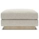 Lana Gray Upholstered Square Ottoman