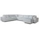 Lana Beige 3 Piece Modular Sectional with Pillows
