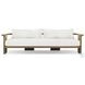 Tahana Alessi Linen 96" Performance Fabric Upholstered Outdoor Sofa