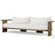Tahana Alessi Linen 96" Performance Fabric Upholstered Outdoor Sofa