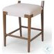 Tamari Antwerp Natural Performance Fabric Counter Height Stool