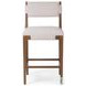 Tamari Antwerp Natural Performance Fabric Counter Height Stool