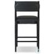 Tamari Brickhouse Black Counter Height Stool