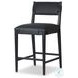 Tamari Brickhouse Black Counter Height Stool