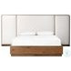 Regan Crete Ivory King Upholstered Bed
