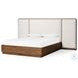 Regan Crete Ivory King Upholstered Bed
