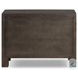 Noeline Smoked Black Veneer 2 Drawer Nightstand
