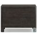 Noeline Smoked Black Veneer 2 Drawer Nightstand