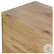 Noeline Resawn Worn Oak Veneer 2 Drawer Nightstand