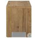 Noeline Resawn Worn Oak Veneer 2 Drawer Nightstand