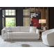 Veronica Ivory Bench Seat Sofa with Pillows