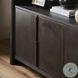 Arlington Espresso Oak Veneer 4 Door Bookcase