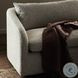 Topanga Knoll Domino Performance Fabric 97" Upholstered Sofa