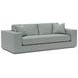 Vivien Gray 95" Sofa with Pillows