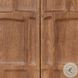 Ezri Cocoa Oak 2 Glass Door Cabinet