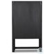 Ezri Black Oak 2 Door Cabinet