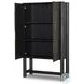 Ezri Black Oak 2 Door Cabinet