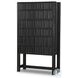 Ezri Black Oak 2 Door Cabinet