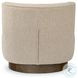 Dottie Berber Oatmeal Swivel Chair