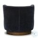 Dottie Monte Navy Swivel Chair