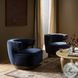 Dottie Monte Navy Swivel Chair