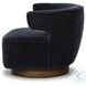 Dottie Monte Navy Swivel Chair