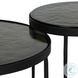 Yoko Moss Cast Glass Round Nesting Tables