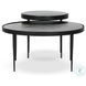 Yoko Moss Cast Glass Round Nesting Tables
