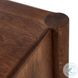 Ezri Cocoa Oak 2 Drawer Nightstand