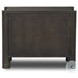 Ezri Black Oak 2 Drawer Nightstand