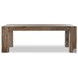 Abaso Rustic Wormwood Oak 86" Rectangular Dining Table