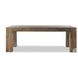 Abaso Rustic Wormwood Oak 86" Rectangular Dining Table
