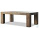 Abaso Rustic Wormwood Oak 86" Rectangular Dining Table