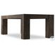 Abaso Ebony Rustic Wormwood Oak 86" Rectangular Dining Table