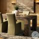 Abaso Ebony Rustic Wormwood Oak 86" Rectangular Dining Table