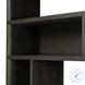 Noeline Smoked Black Oak Wide Bookcase
