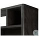 Noeline Smoked Black Oak Wide Bookcase