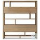 Noeline Worn Oak Wide Bookcase