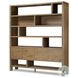 Noeline Worn Oak Wide Bookcase