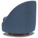 Genevieve Blue Upholstered Swivel Chair