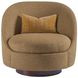 Genevieve Masami Upholstered Swivel Chair with Pillow