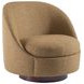 Genevieve Masami Upholstered Swivel Chair with Pillow