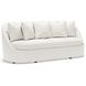 Genevieve Ivory Sofa with Pillows