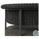 Carrie Ellor Black Outdoor Dining Chair