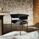 Carrie Ellor Black Outdoor Dining Chair