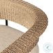 Carrie Ellor Beige Outdoor Dining Chair