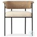 Carrie Ellor Beige Outdoor Dining Chair