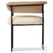 Carrie Ellor Beige Outdoor Dining Chair
