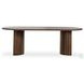 Paden Stained Toasted Brown-FSC Outdoor Oval Dining Room Set