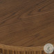 Auden Chestnut Fluted Pedestal 48 Round Dining Table From Jofran | Coleman Furniture